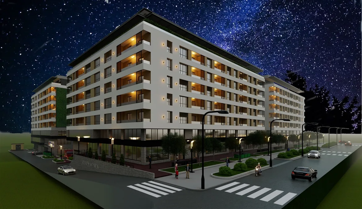 Stambeno-poslovni — Zelena Oaza, Kragujevac · Miodraga Vlajića Šuke